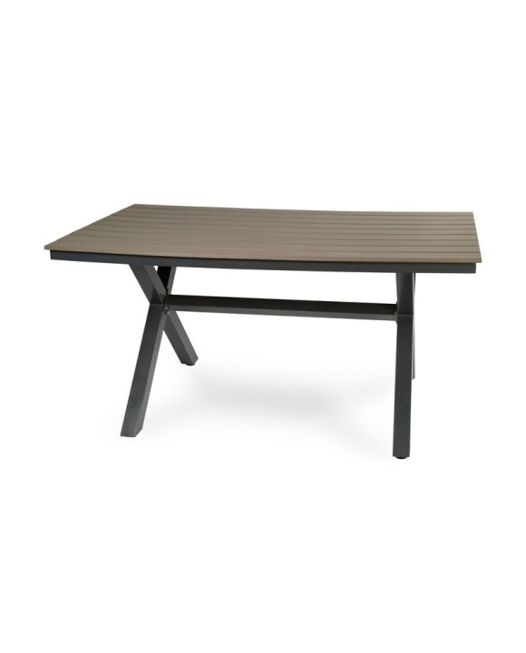 Алюминиевый стол AL-1500 lite brown
